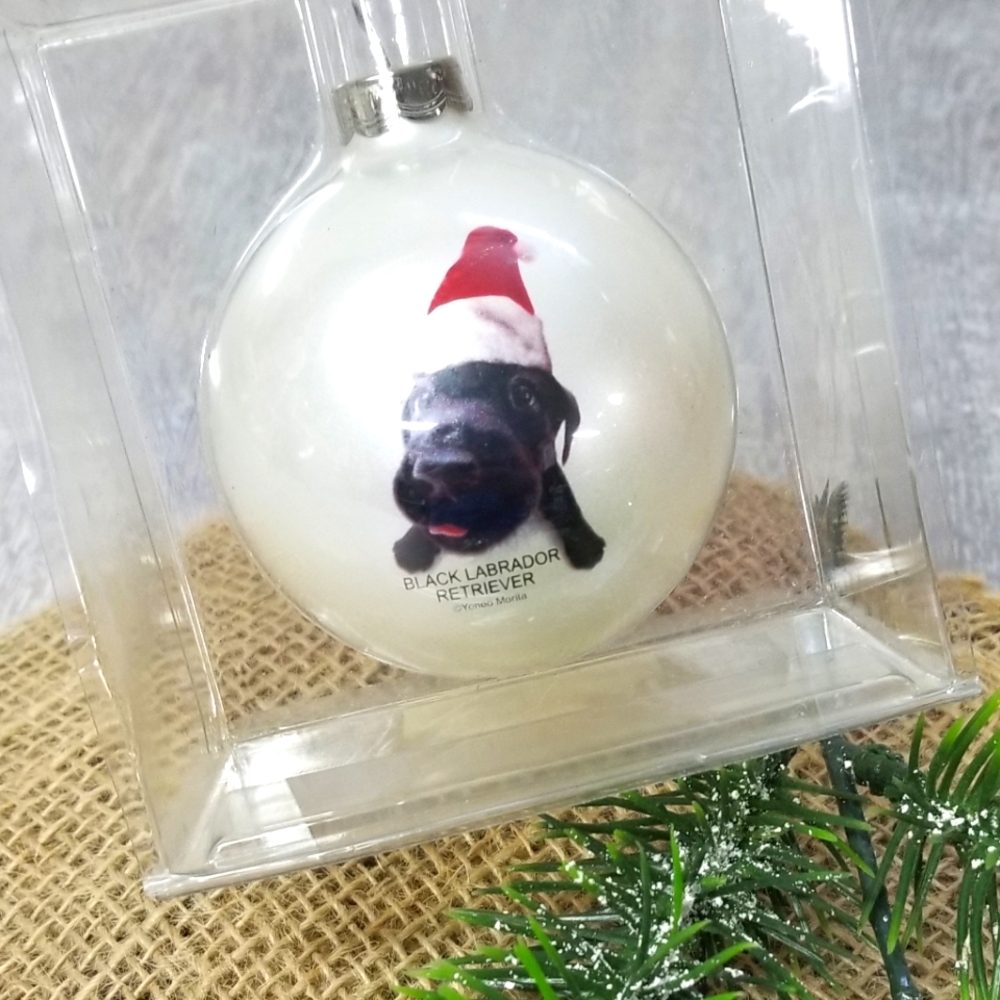 Black Labrador Retriever Ornament